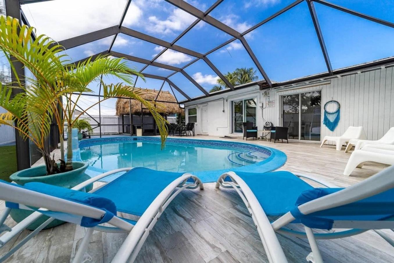 Private Heated Pool Villa In Ftl Near Beach Fort Lauderdale Exterior foto