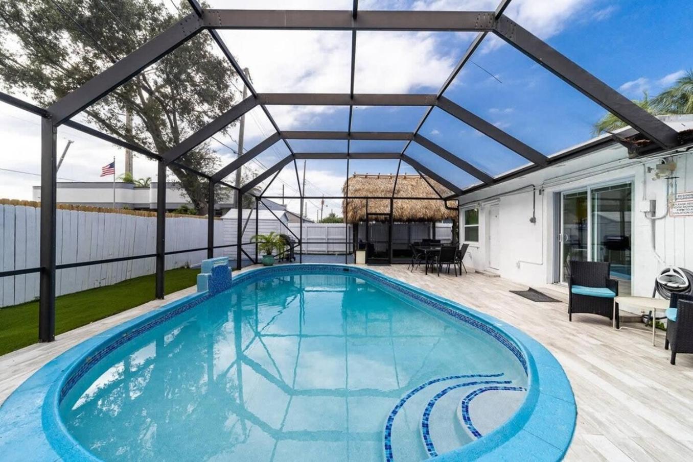 Private Heated Pool Villa In Ftl Near Beach Fort Lauderdale Exterior foto